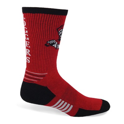 Made in the USA OSFM Cotton Athletic Crew Sock